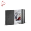 Hahnemühle Toned Watercolor Book bilježnica akvarel, 200 g, 30 listova, A5, pejzaž, grey