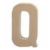 Papir mache slovo - Q, 20,5 cm