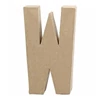 Papir mache slovo - W, 20,5 cm