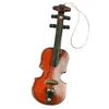 Šarena drvena figura, može se objesiti - violina, 8 cm, 1 kom