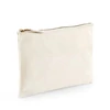 Pamučna toaletna torbica - 22x16 cm