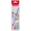 Bruynzeel Fineliner set flomastera - 6 kom, pastelne boje
