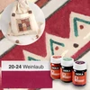 Deka Trajna boja za tekstil za lagani materijal - 24 lista vinove loze