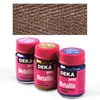 Deka Perm Metallic metalik boja za tkanine 25 ml - 84 smeđa
