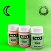 Deka Color Disco boja koja svijetli u mraku - 64 zelena
