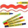 Deka TwinPen dvostrani filc vrh - 19 crvena