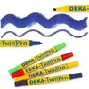 Slika 1/4 - Deka TwinPen dvostrani filc vrh - 49 plavi