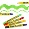 Deka TwinPen flomaster s dvostranim vrhom - 62 svijetlo zelena