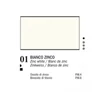 Ferrario Van Dyck uljana boja, 20 ml - 01, zinc white