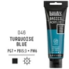 Slika 3/4 - Liquitex Basics akrilna boja, 118 ml - 046, turquoise blue