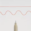 Olovka za tehničko crtanje Sakura Pigma Micron 02, 0,3 mm - crvena