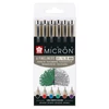 Sakura Pigma Micron 01 set olovki za tehničko crtanje - 6 kom, osnovne boje