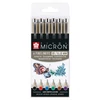 Sakura Pigma Micron 05 set olovki za tehničko crtanje - 6 kom, osnovne boje