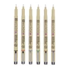 Sakura Pigma Micron 05 set olovki za tehničko crtanje - 6 kom, osnovne boje