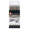 Sakura Pigma Micron set olovki za tehničko crtanje - 6 kom