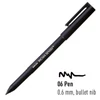 Flomaster Sakura Pigma Sensei 06, crni - 0,6 mm