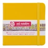 Talens Art Creation Sketch Book blok za crtanje i skiciranje, 140 g, 80 listova - 12x12 cm, zlatnožuta