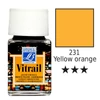 Vitrail boja za staklo na bazi smole, 50 ml - narančasta