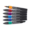 Promarker Brush dvostrani set alkoholnih kistova od filca - 6 kom, bogati tonovi