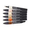 Promarker Brush dvostrani set alkoholnih kistova od filca - 6 kom, boje kože