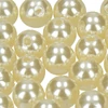 Tekla perle od akrilnog voska, 8 mm, 32 kom - boje šampanjca
