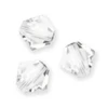 Preciosa stožasta kristalna ogrlica, 4 mm - Kristal