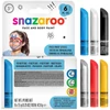 Snazaroo set kreda za oslikavanje lica – 6 boja, avantura
