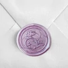 Štapići pečatnog voska za pištolj za topljenje, J. Herbin, 6 kom - sedefasto ljubičasti