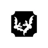 Tattoo šablona, samoljepljiva šablona - Bat 02