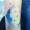 Tattoo šablona, samoljepljiva šablona - Delfini 01
