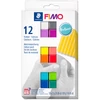 FIMO Soft Color Pack set pečena glina, 12x25 g - Brilliant Colours