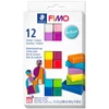 FIMO Soft Color Pack set pečena glina, 12x25 g - Brilliant Colours