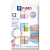 Slika 1/2 - FIMO Soft Color Pack set pečena glina, 12x25 g - Pastelne boje