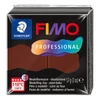 Slika 1/8 - FIMO Professional pečena glina, 57 g - čokolada, chocolate (8040-77)