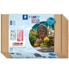 FIMO Air Gránit Effect Halloween Set, komplet za modeliranje, 350 g s dodacima
