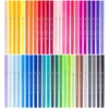 Bruynzeel Fineliner Brush pen dvostrani set flomastera - 48 kom, metalna kutija