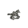 Slika 2/2 - Privjesak metalni ukras, 1 kom - konj, galop, 3D, mali