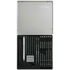 Slika 2/3 - Cretacolor Black Box carbon set za crtanje - 20 kom, metalna kutija