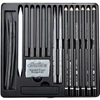Slika 3/3 - Cretacolor Black Box carbon set za crtanje - 20 kom, metalna kutija
