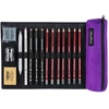 Slika 5/7 - Cretacolor Pencil Wrap Set komplet za crtanje u platnenom rolo držaču – Beginner, 16-dijelni