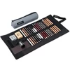Slika 1/7 - Cretacolor Pencil Wrap Set komplet za crtanje u platnenoj rolo torbici – Professional, 24 kom