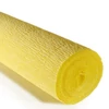 Cvjetni krep papir, 180 g, 50x250 cm - 574 svijetložuta