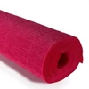 Slika 1/5 - Cvjetni krep papir, 180 g, 50x250 cm - 582 svijetlo crvena