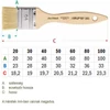 Slika 5/6 - Da Vinci 2429 sintetički razmazivač kist - 20
