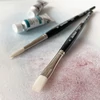 Set kistova Da Vinci Casaneo White for Schmincke Horadam Aquarell Supergranulation ecsetkészlet, sintetički, miješani, 2 kom