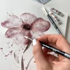 Set kistova Da Vinci Casaneo White for Schmincke Horadam Aquarell Supergranulation ecsetkészlet, sintetički, miješani, 2 kom