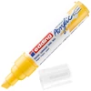 Slika 8/9 - edding 5000 akrilni marker (flomaster), tupi kraj, B (5-10 mm) - 905, prometno žuti