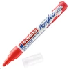 Slika 3/6 - edding 5100 akrilni marker (flomaster), M (2-3 mm) - 902, traffic red