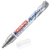 Slika 3/6 - edding 5100 akrilni marker (flomaster), M (2-3 mm) - 923, rich silver