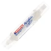 Slika 2/8 - edding 5400 3D dvostruka akrilna olovka s dvostrukom bojom - 922, traffic white